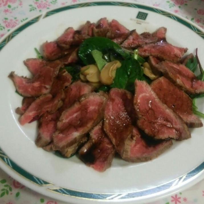 牛肉のタリアータ☆バルサミコソース